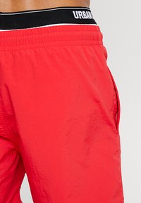 Urban Classics TWO IN ONE SWIM - Badeshorts - firered/white/black