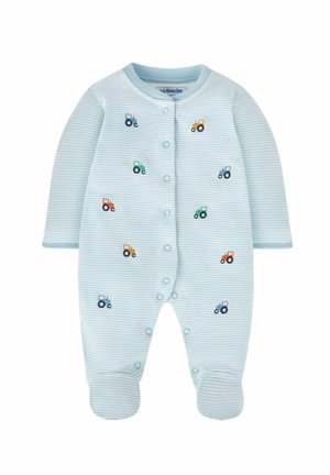 REGULAR FIT -TRACTOR EMBROIDERED - Kruippakje - blue