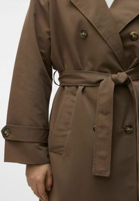 Vero Moda VMCHLOE - Kišni ogrtač - chocolate chip