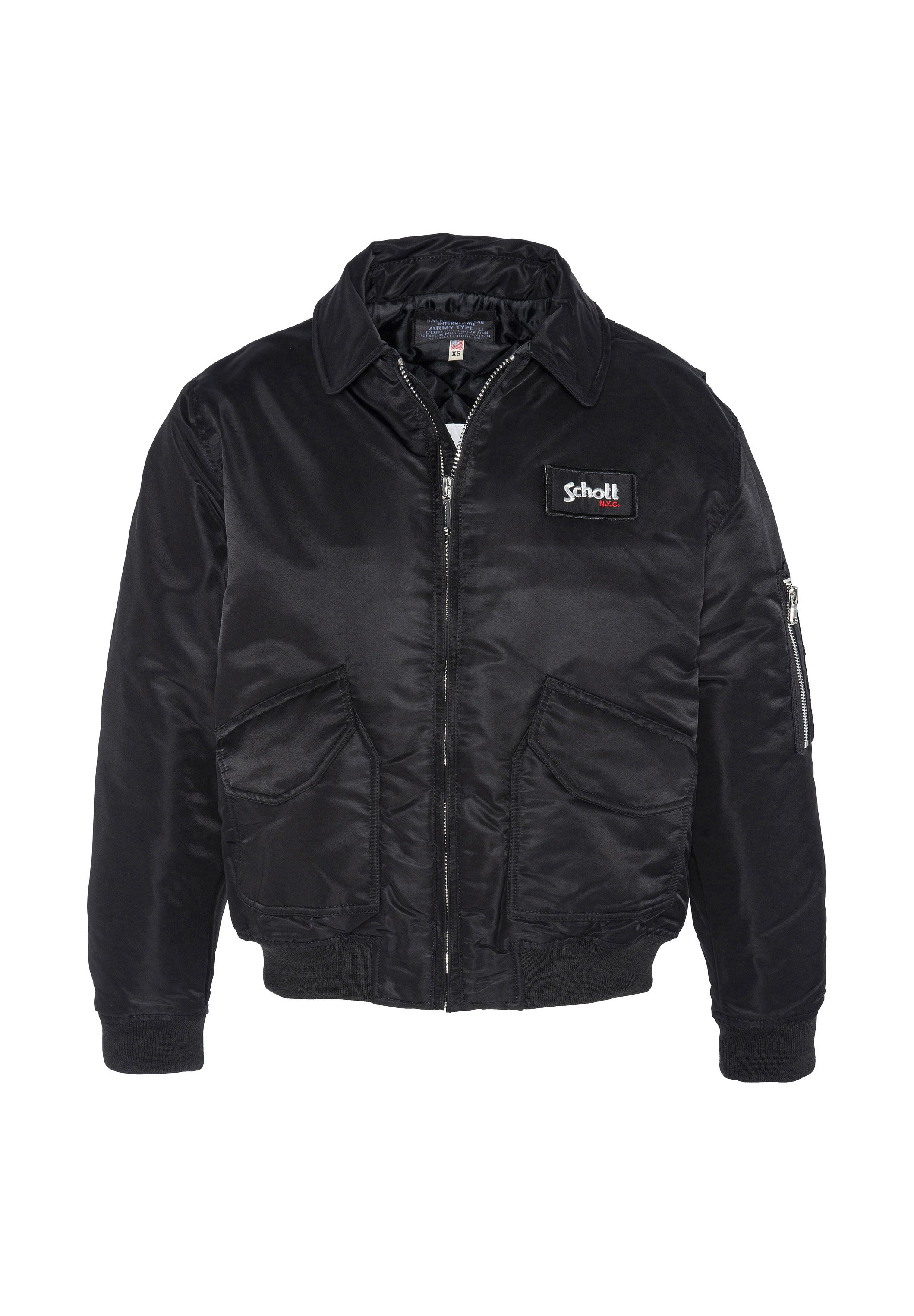 Schott DANWRS - Blouson Bomber - noir - ZALANDO.FR