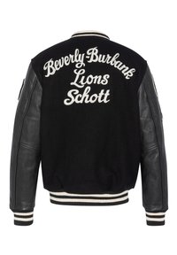 Schott Lederjacke - noir