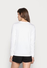 Nike Sportswear TEE ICON - Ilgarankovis viršutinės dalies drabužis - white/black