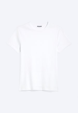 Weekday, CLASSIC - Βασικό μπλουζάκι - white