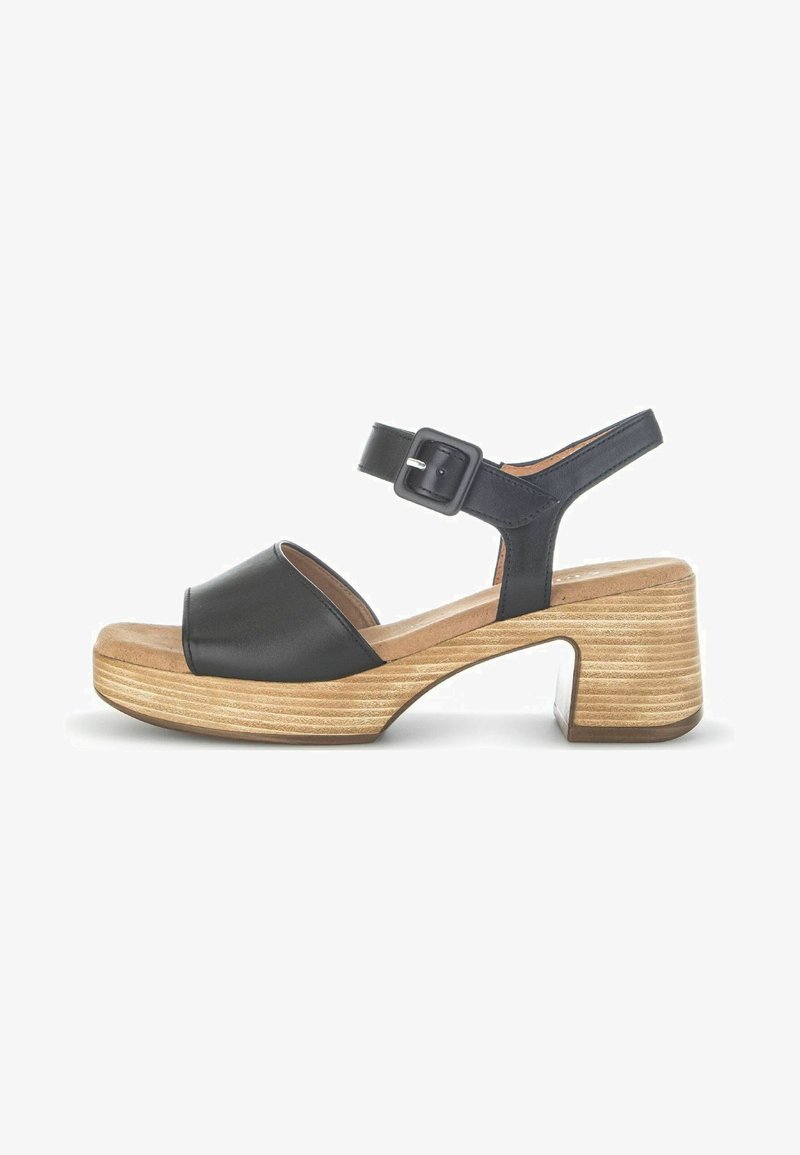 Gabor Platform sandals - schwarz