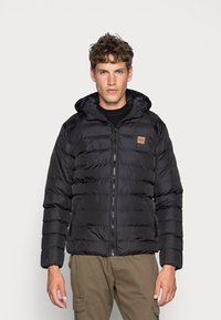 Urban Classics - BASIC BUBBLE JACKET - Vinterjacka - black Miniatyrbild 1