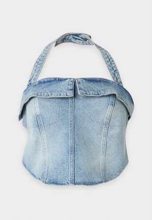 Ksubi, ALMA HALTER VENICE - Top - blue denim