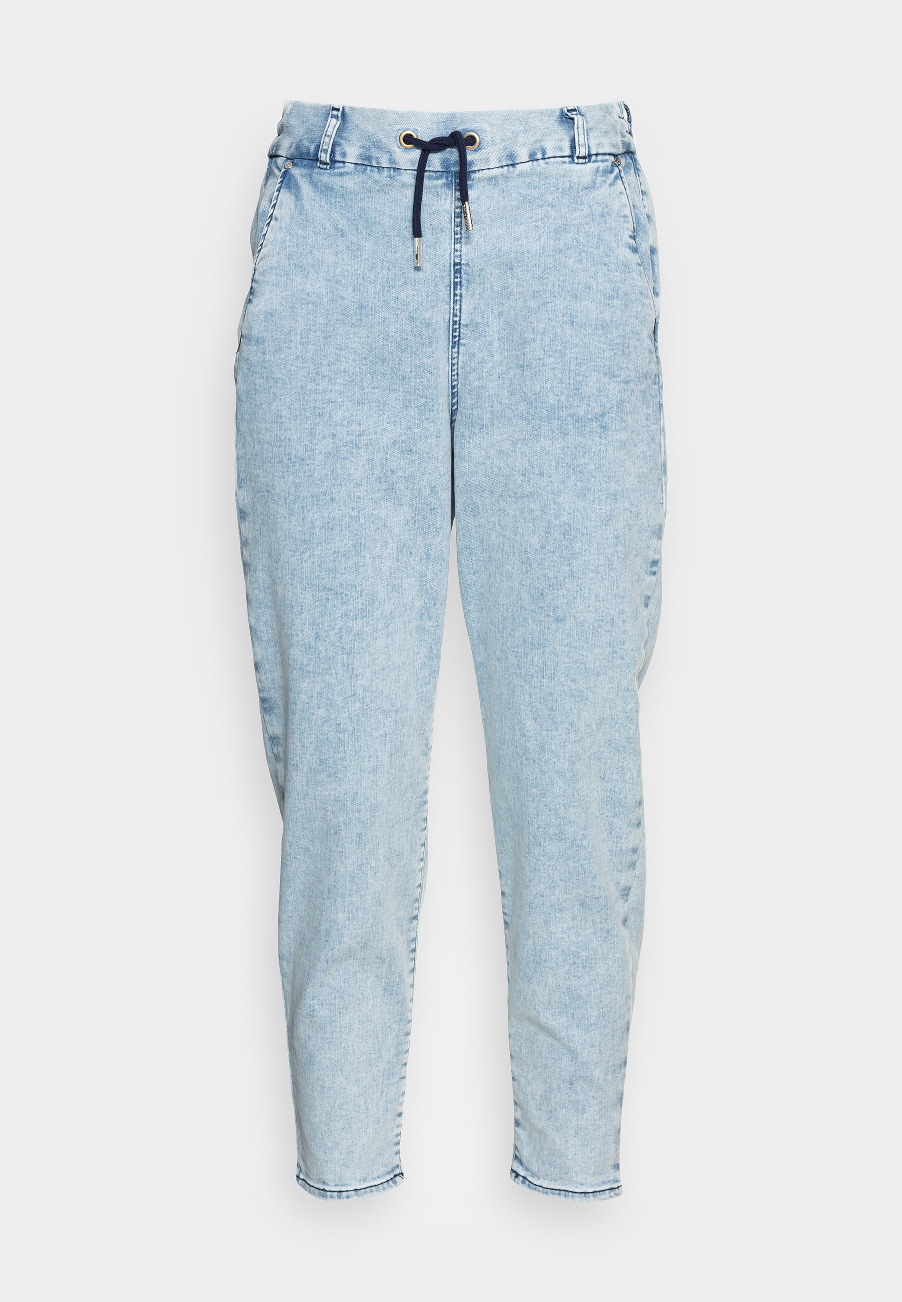 ONLY ONLBLUSH POPTRASH EASY BOX - Jeans Tapered Fit - light blue denim/blu  denim - Zalando.it