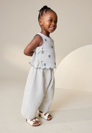 Next, REGULAR FIT - SET - Bluse - blue stripe