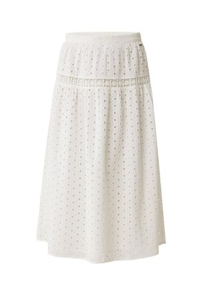 Mexx SCHIRFFLEY - Falda acampanada - off white