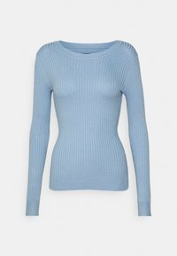 Não selecionado, blue