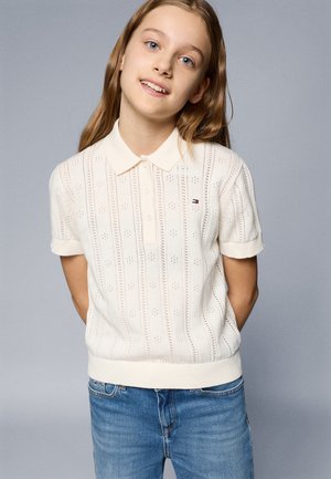 POINTELLE - Poloskjorter - ivory petal
