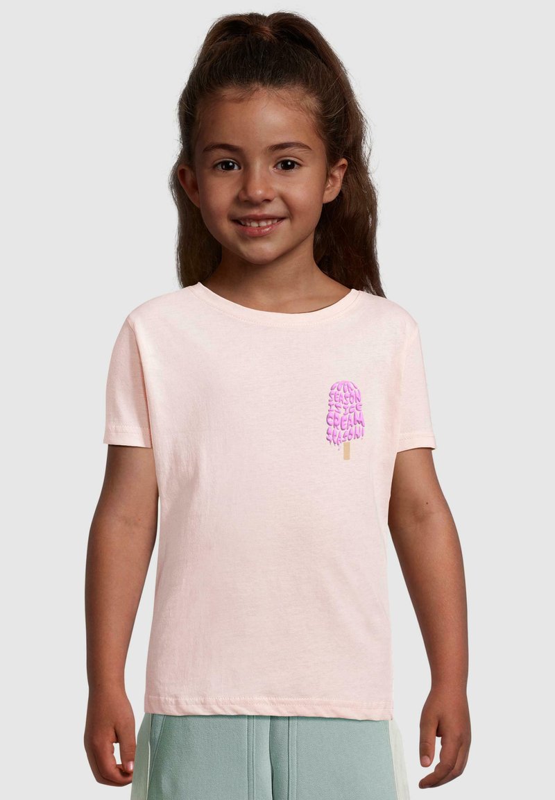 Merchcode Triko s potiskem - pink