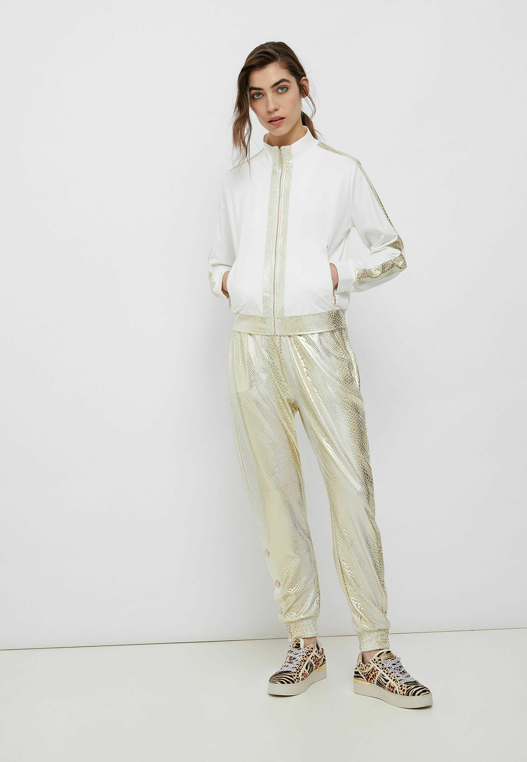 Liu Jo Jeans Sportinė striukė - white 
