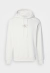 MONOLOGO HOODIE - Džemperis su gobtuvu - ivory