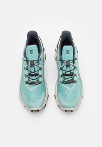 Salomon SUPERCROSS 4 - Sapatilhas de trail running - aquifer/lunar rock/ebony