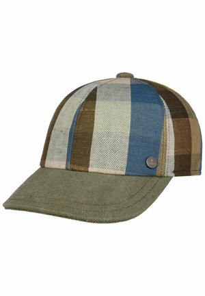 Lierys COLOUR CHECKS  - Cap - oliv