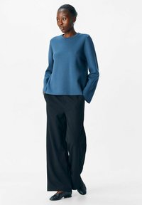 Object OBJREYNARD O-NECK NOOS - Strickpullover - dark denim