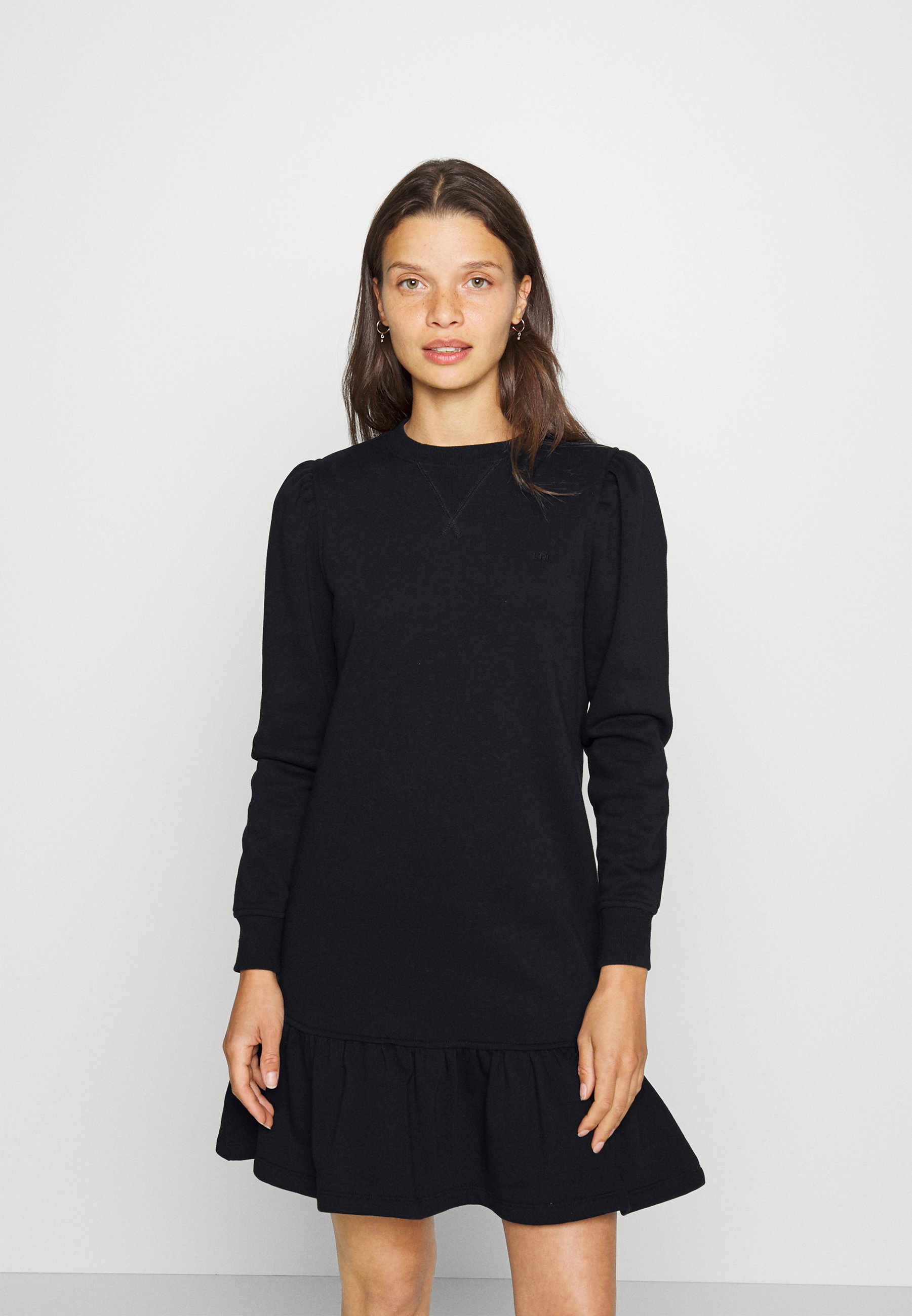 ralph lauren petite black dress