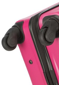 WITTCHEN MEDIUM SUITCASE WITH LUGGAGE TAG FROM ABS - Wheeled suitcase - pink