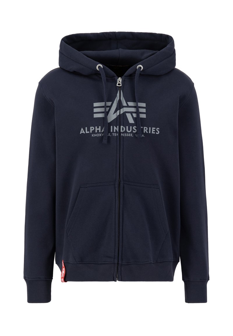 alpha industries Sweater met rits donkerblauw