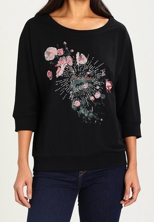 T-shirt à manches longues - black