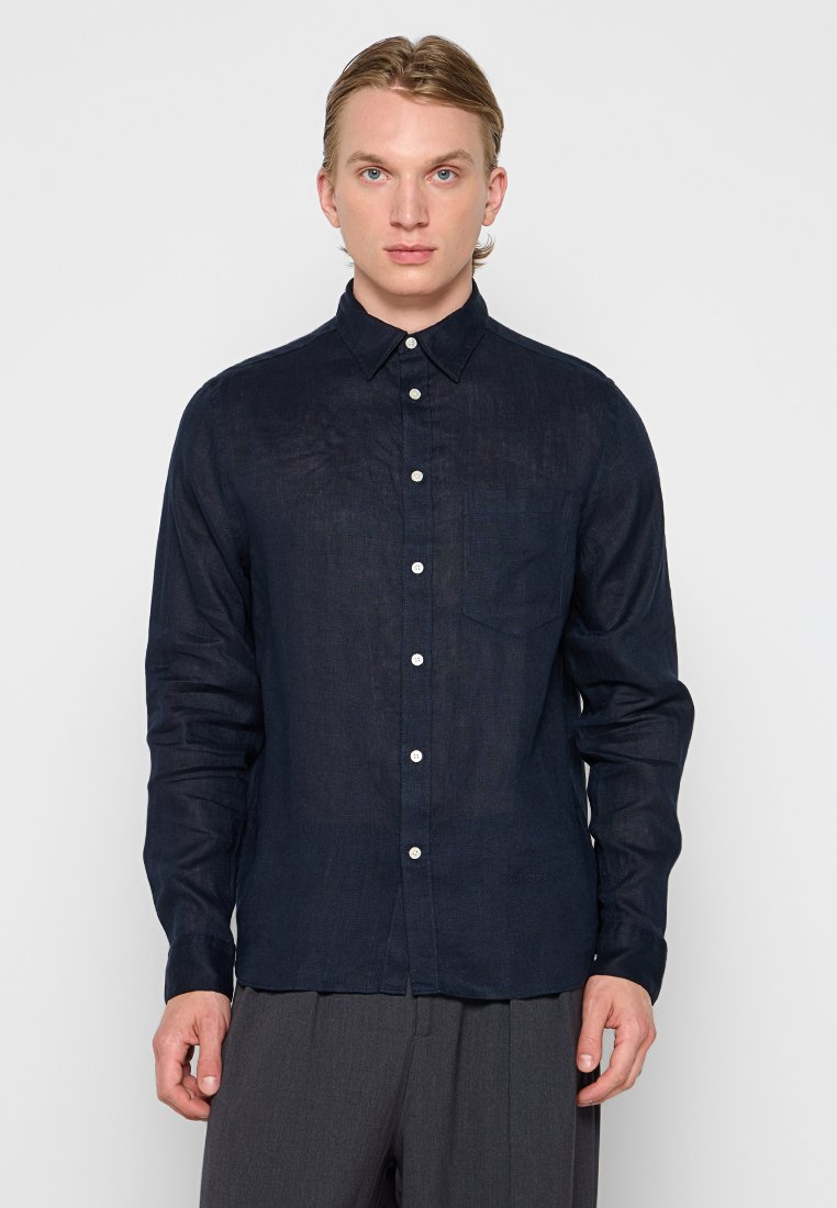 J.LINDEBERG Overhemd donkerblauw