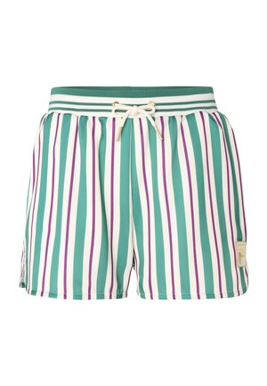 Fila, LASSANCE - Shorts - antique white two color striped