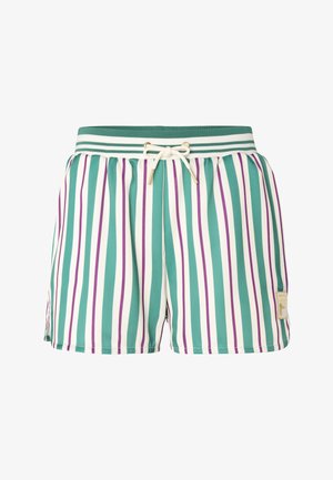 Fila, LASSANCE - Shorts - antique white two color striped
