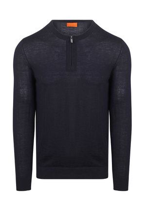 CREW ZIP  - Strickpullover - navy