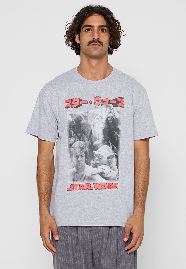 Star Wars T-shirt print grijs Star Wars T-shirt print grijs
