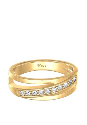 CLASSIC CRYSTALS - Prsten - gold-coloured