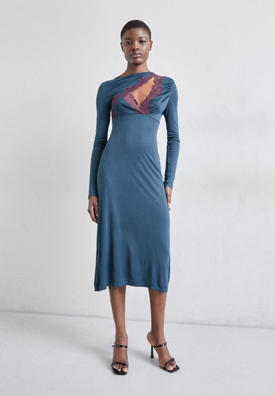 Vaillant BUSTIER DRESS - Jerseykjole - visgreen