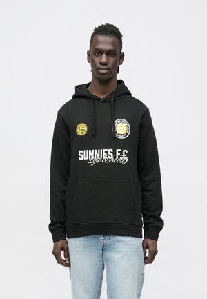 SUNNIES FC GRAPHIC HOODIE - Sweatshirt - jet black