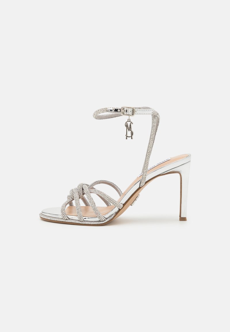 Steve Madden - KAILYN - High heeled sandals - silver, Enlarge