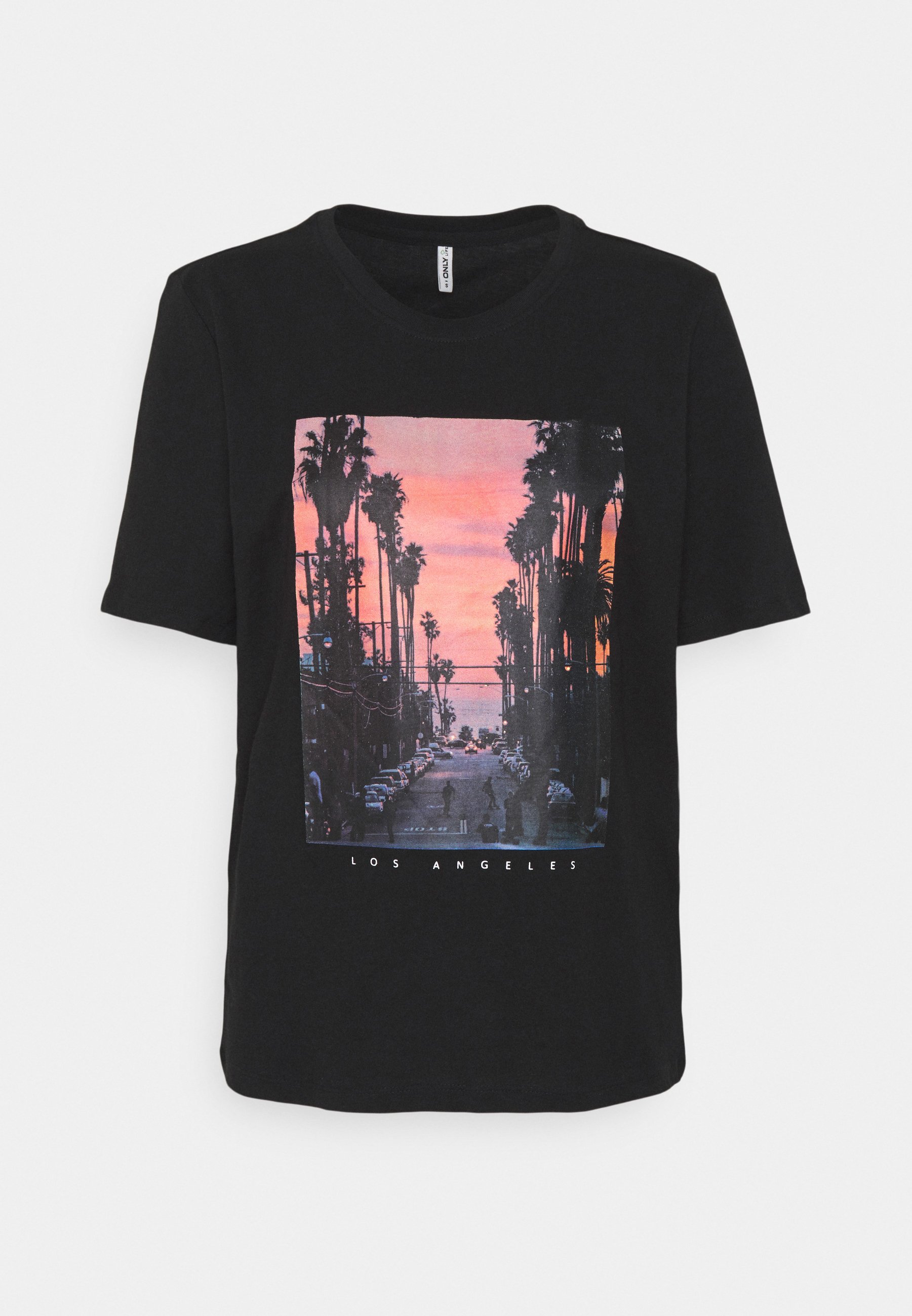 Black Printed T-Shirt