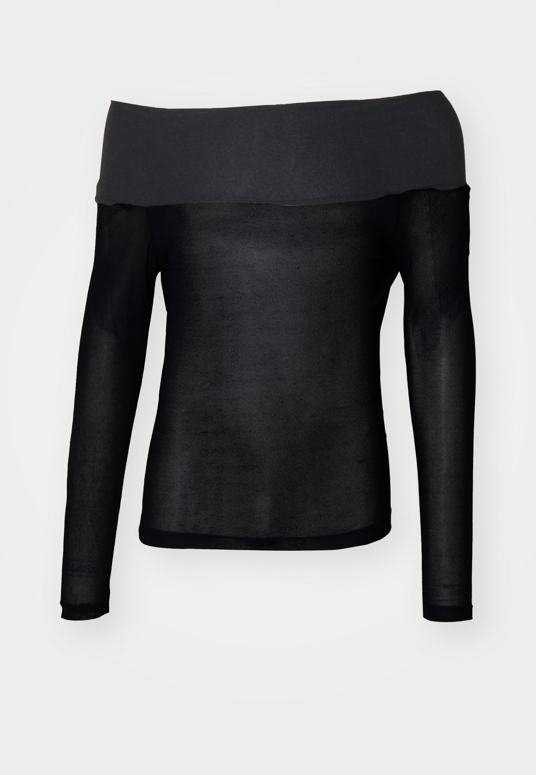 ★GLOWNY★ G OFF SHOULDER LONG SLEEVE NAVY GC24WTLS002NA G OFF SHOULDER LONG SLEEVE (NAVY) - GLOWNY