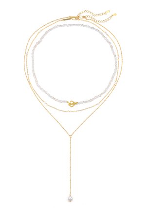SET OF 3 - Halskette - gold coloured