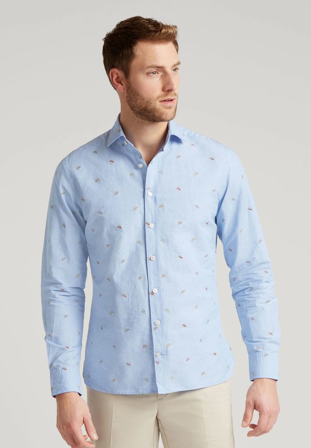 STRAW HAT - Shirt - blue