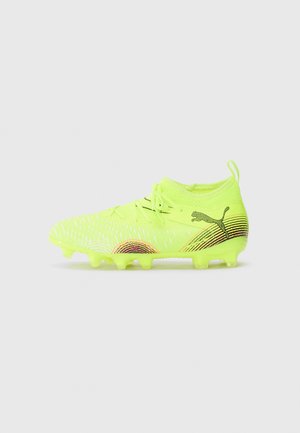 FUTURE 8 MATCH JR - Chaussures de foot à crampons - yellow alert puma black sun struck