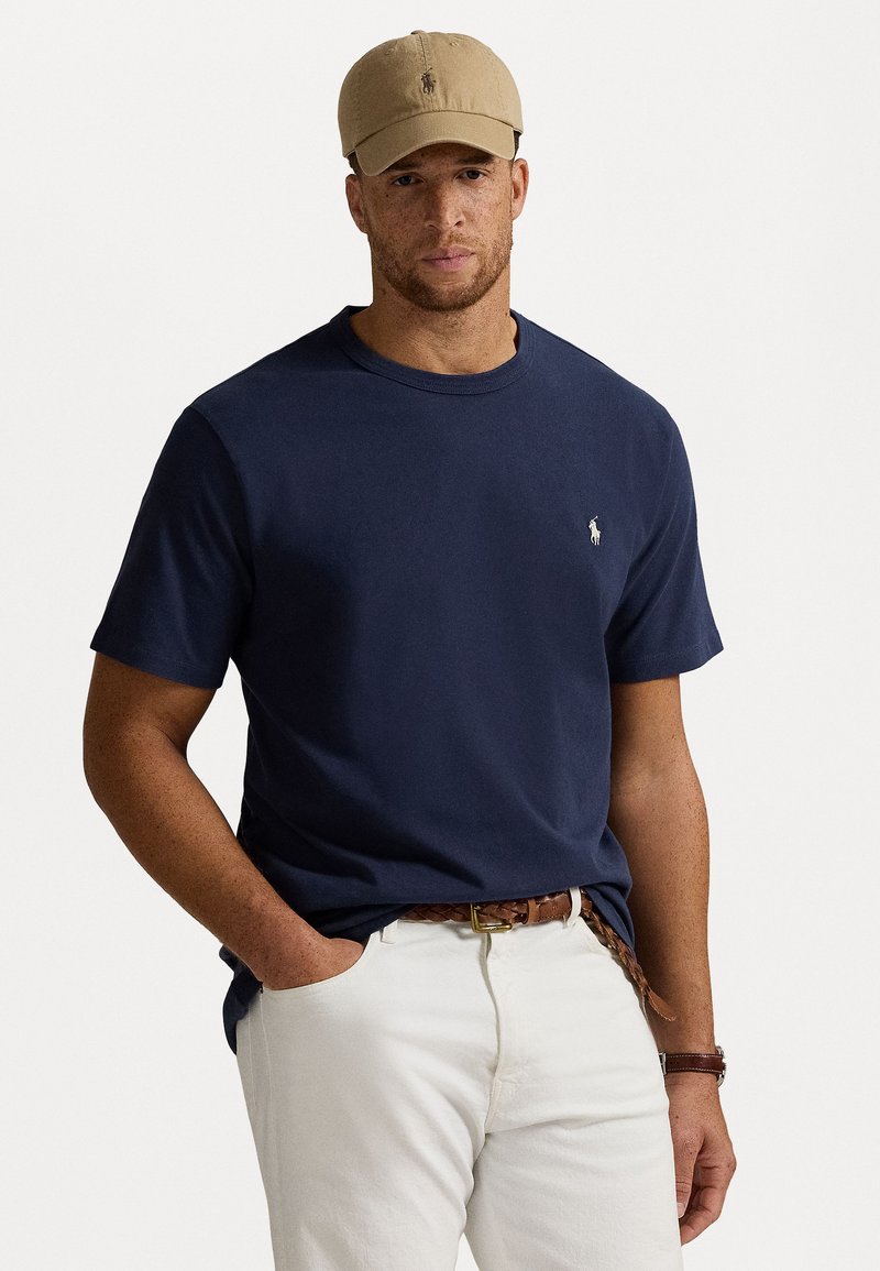 Polo Ralph Lauren Big & Tall JERSEY CREWNECK T-SHIRT - Tricou basic - cruise navy