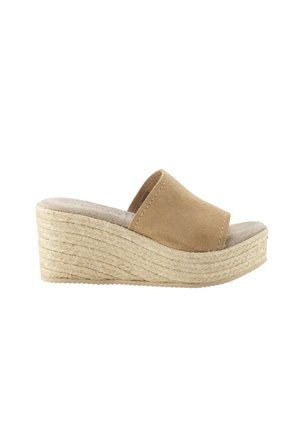 KESLEM, SANDALIAS KESLEM, MUJER - Mules de tacón - taupe