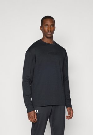 Top s dlouhým rukávem - black