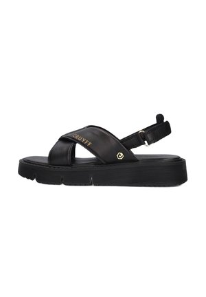 PLATTE ISABELLA - Sandales - black