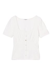 BONOBO Jeans MIT KURZEN ÄRMELN - Bluse - ecru