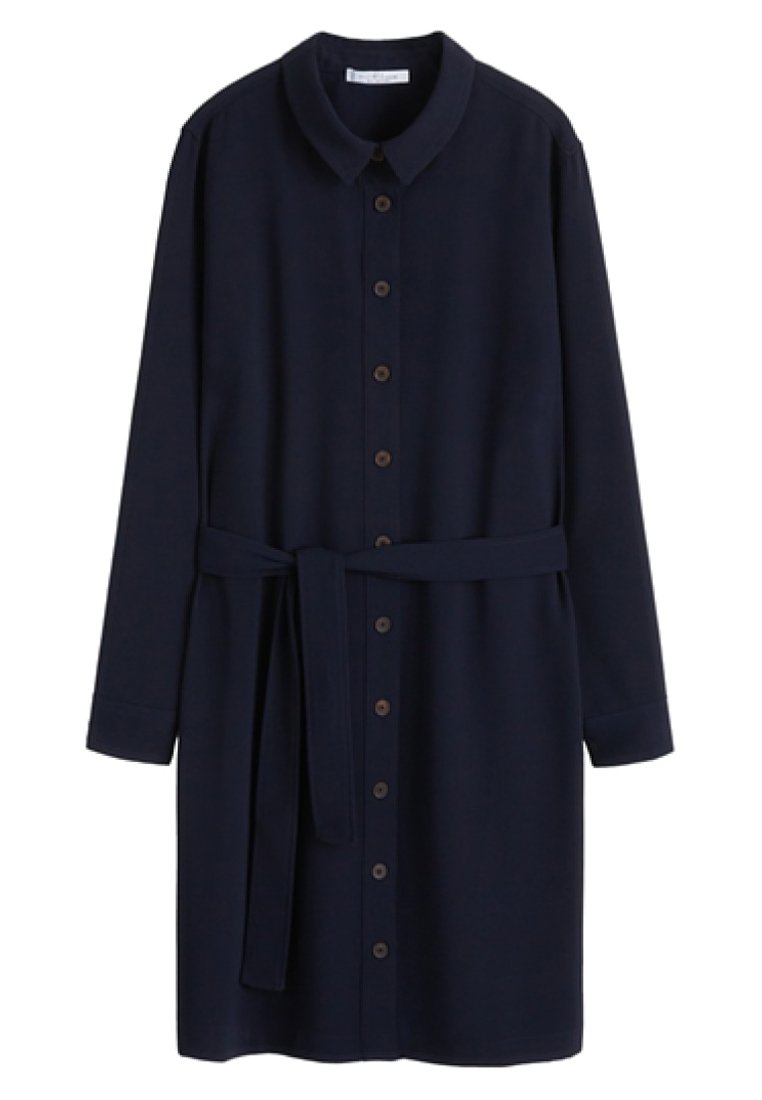 Violeta by Mango Blousejurk koningsblauw