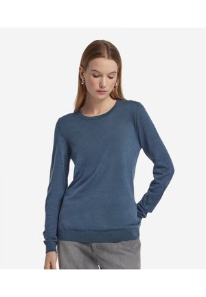 RUNDHALS - AUS ULTRALIGHT - Striktrøje - Blue