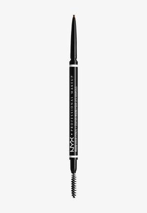 NYX PROFESSIONAL MAKEUP MICRO BROW PENCIL - ULTRA DÜNNER AUGENBRAUENSTIFT ZUM HERVORHEBEN, DEFINIEREN UND FORMEN, MIT AUSDREHBAREM AUGENBRAUENSTIFT UND BÜRSTCHEN, VEGANE FORMEL, FARBTON: ASH BROWN - Augenbrauenstift - 6 brunette