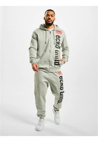 ecko unltd. SET - Trainingsanzug - grey melange