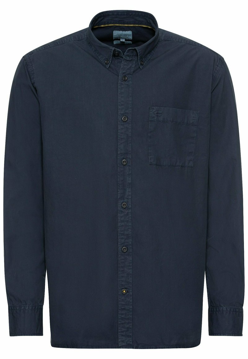 Chemise Homme Camel Active Popeline Basic | 100% Coton | Col Boutonné | Décontractée