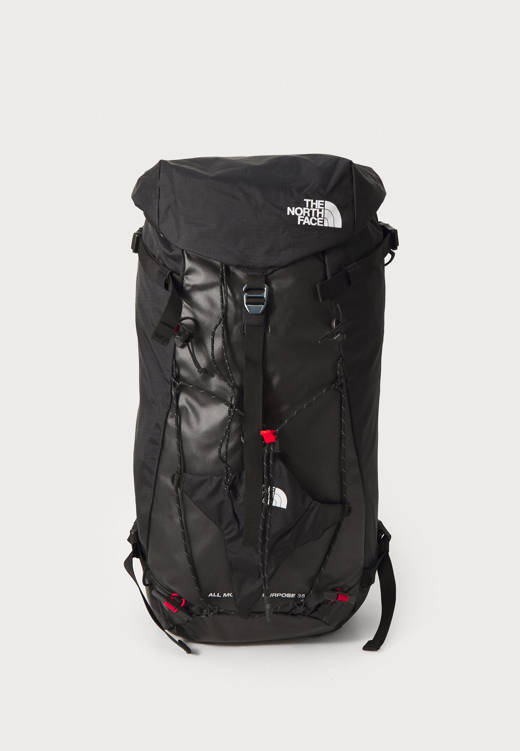 The North Face ALL MOUNTAIN PURPOSE 38 UNISEX - Tagesrucksack -  black/red/schwarz - Zalando